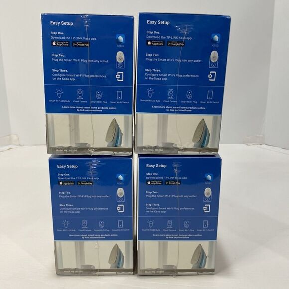 TP Link Smart Wi - Fi Plug Bundle Of 4 New Wit Tags - Picture 4 of 6